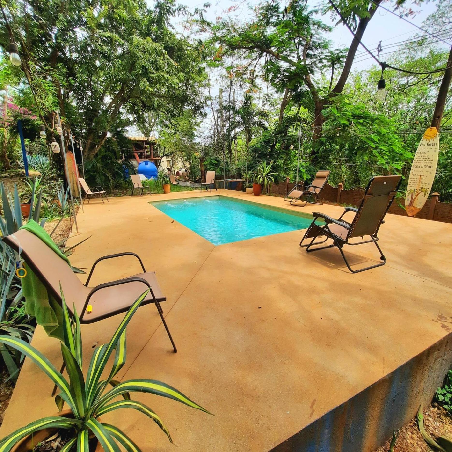 Casa Pura Vida Surf Hostel - Tamarindo Costa Rica Esterno foto